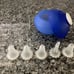 Tupperware 8-piece baking set, Blue & White, New, Rare