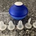 Tupperware 8-piece baking set, Blue & White, New, Rare
