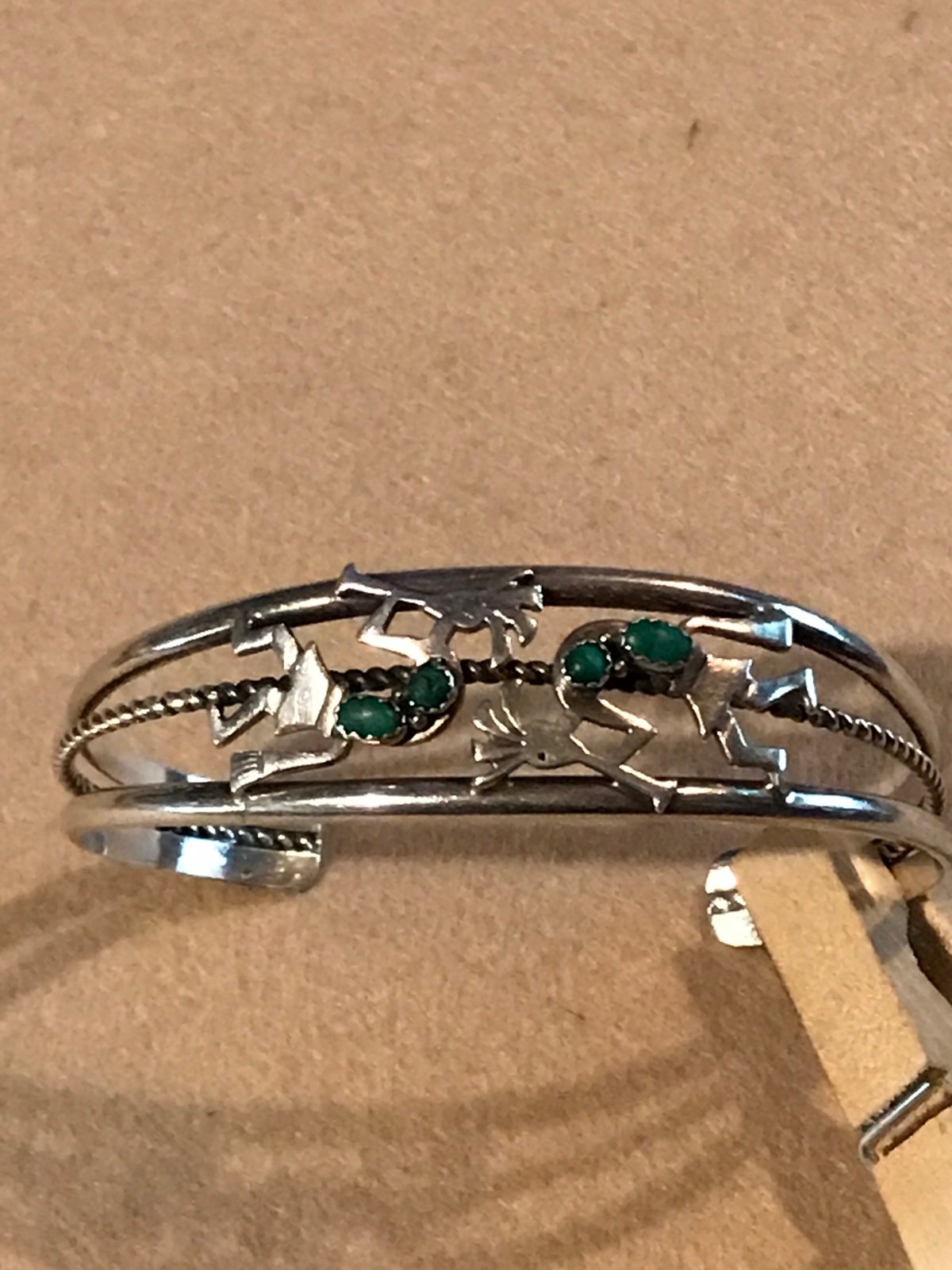 Sterling silver South American bracelet