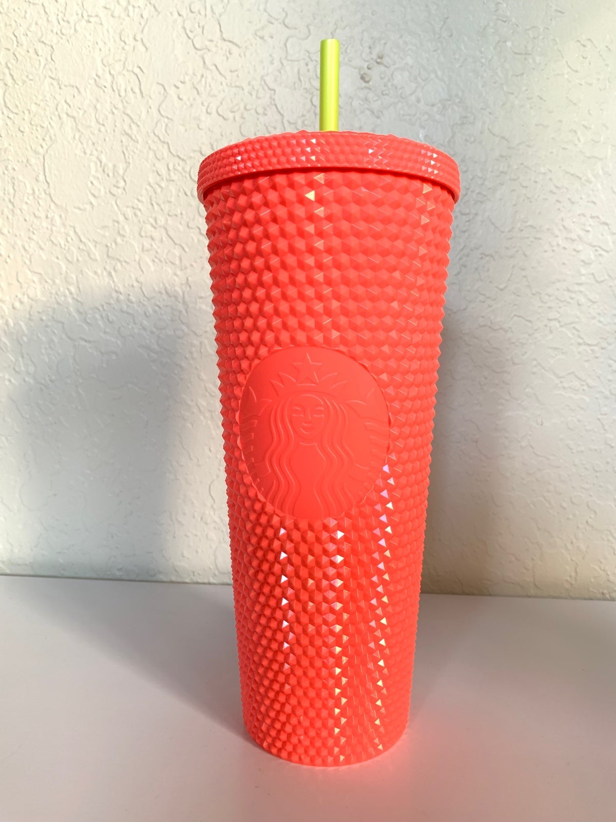 Starbucks Dragonfruit Coral Studded Pink Tumbler