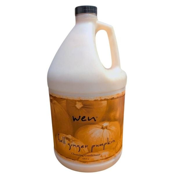 Wen by Chaz Dean Fall Ginger Pumpkin Cleansing Conditioner 128 fl oz With Pump