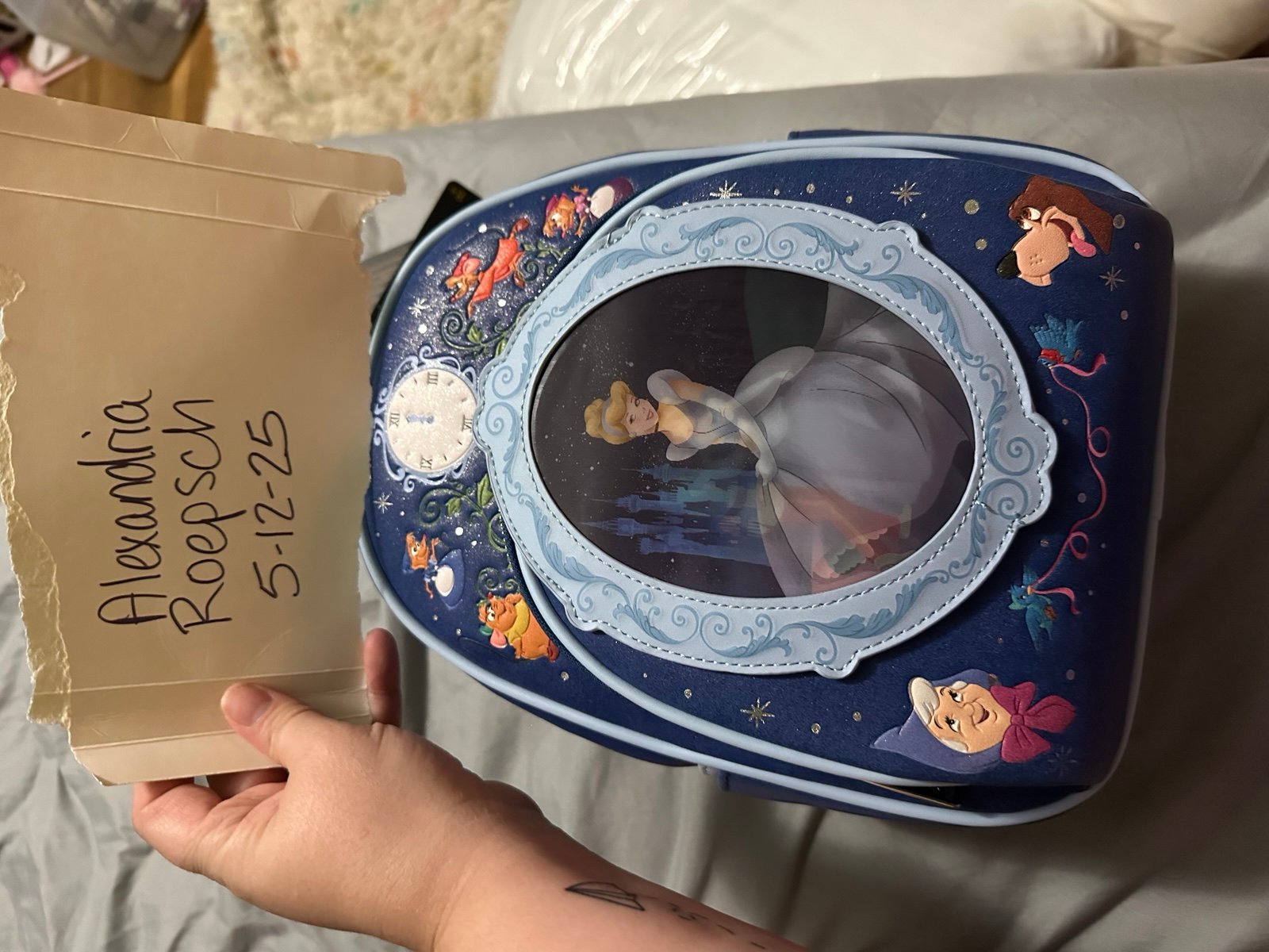 Cinderella 75th anniversary Loungefly