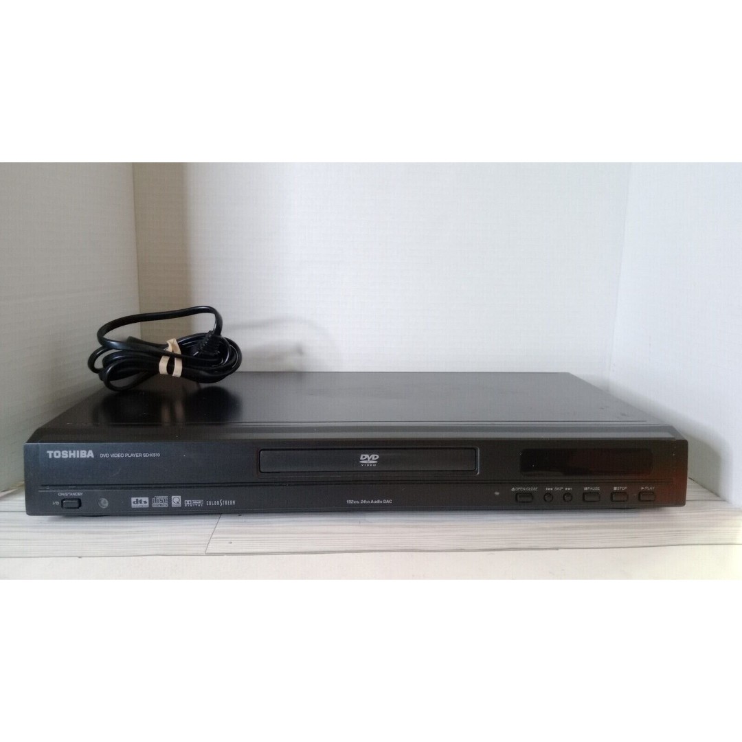 Toshiba SD-K510U DVD CD Player - No Remote - Tested and Plays Smoothly