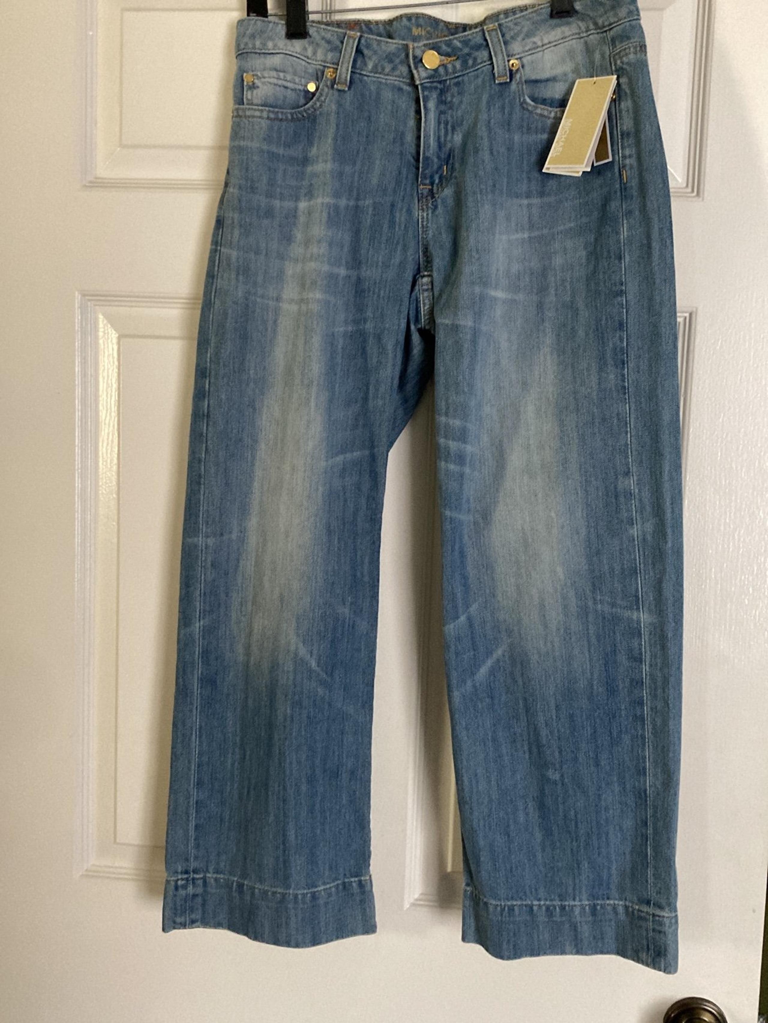 Michael Kors Wide Leg Jean sz (4)