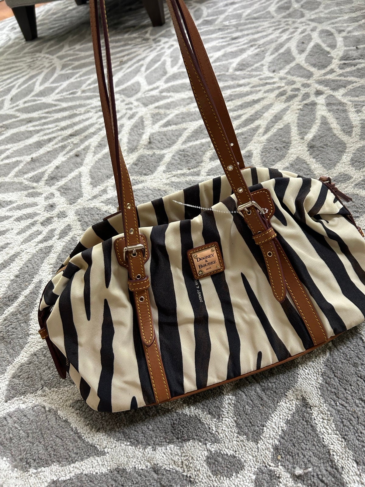 Dooney and deals bourke zebra hobo