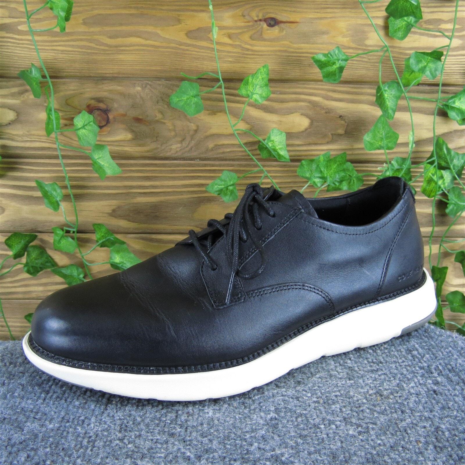 Cole Haan Men's Grand 360 Oxford Black Leather Size 12 Medium Gently Used 2025