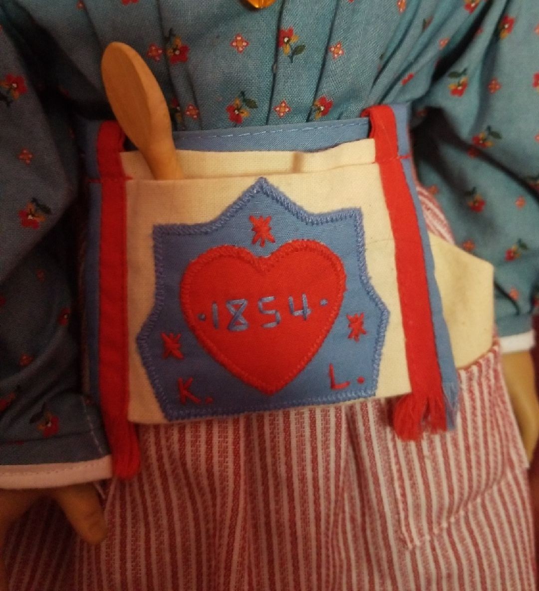 American GIRL Kirsten's spoon bag and sp
