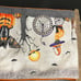 NEW! Vintage Themed Halloween Cat - Table Runner - Tahari