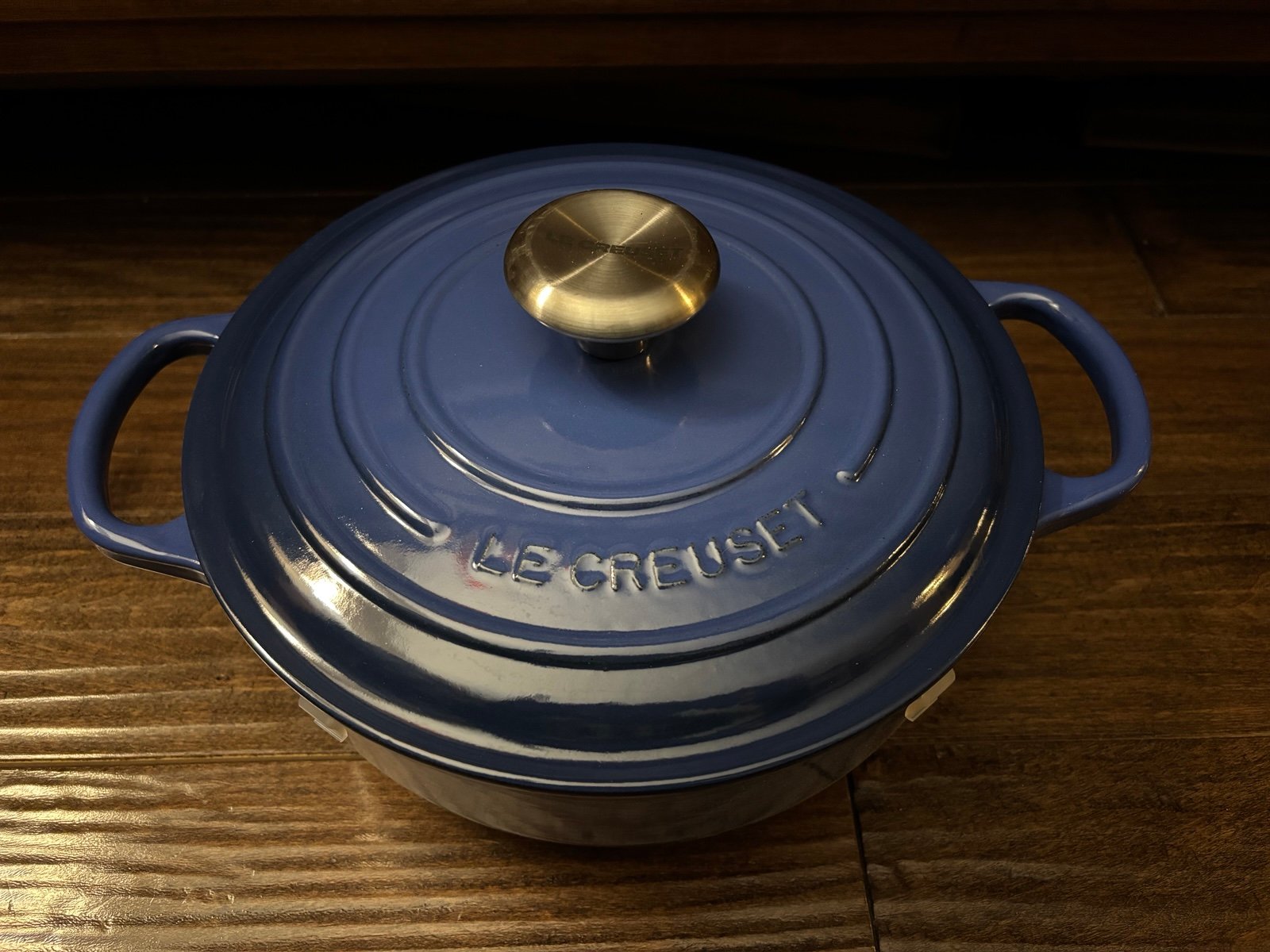 Le Creuset 3.5 Qt Sauteuse Cobalt Blue New