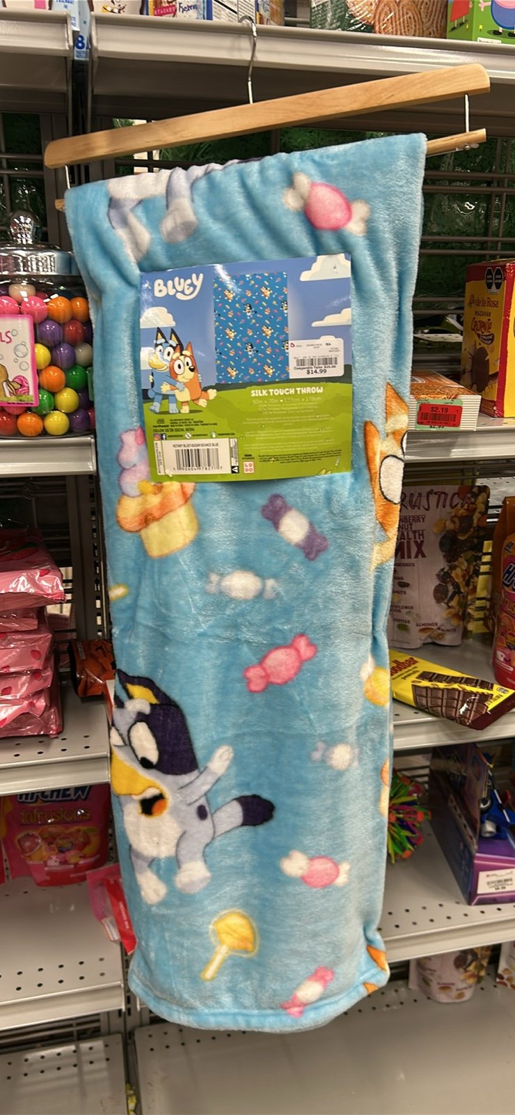Bluey blanket
