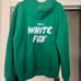 White Fox Hoodie Size M/L