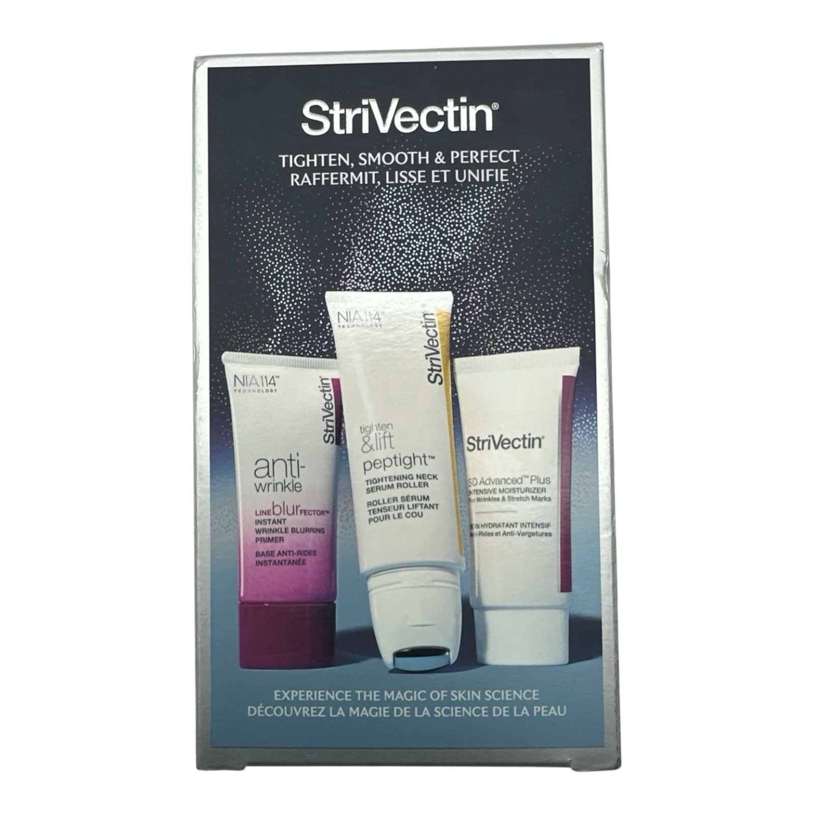 StriVectin Tighten, Smooth and Perfect Set- Peptight Neck Roller, Anti- Wrinkle