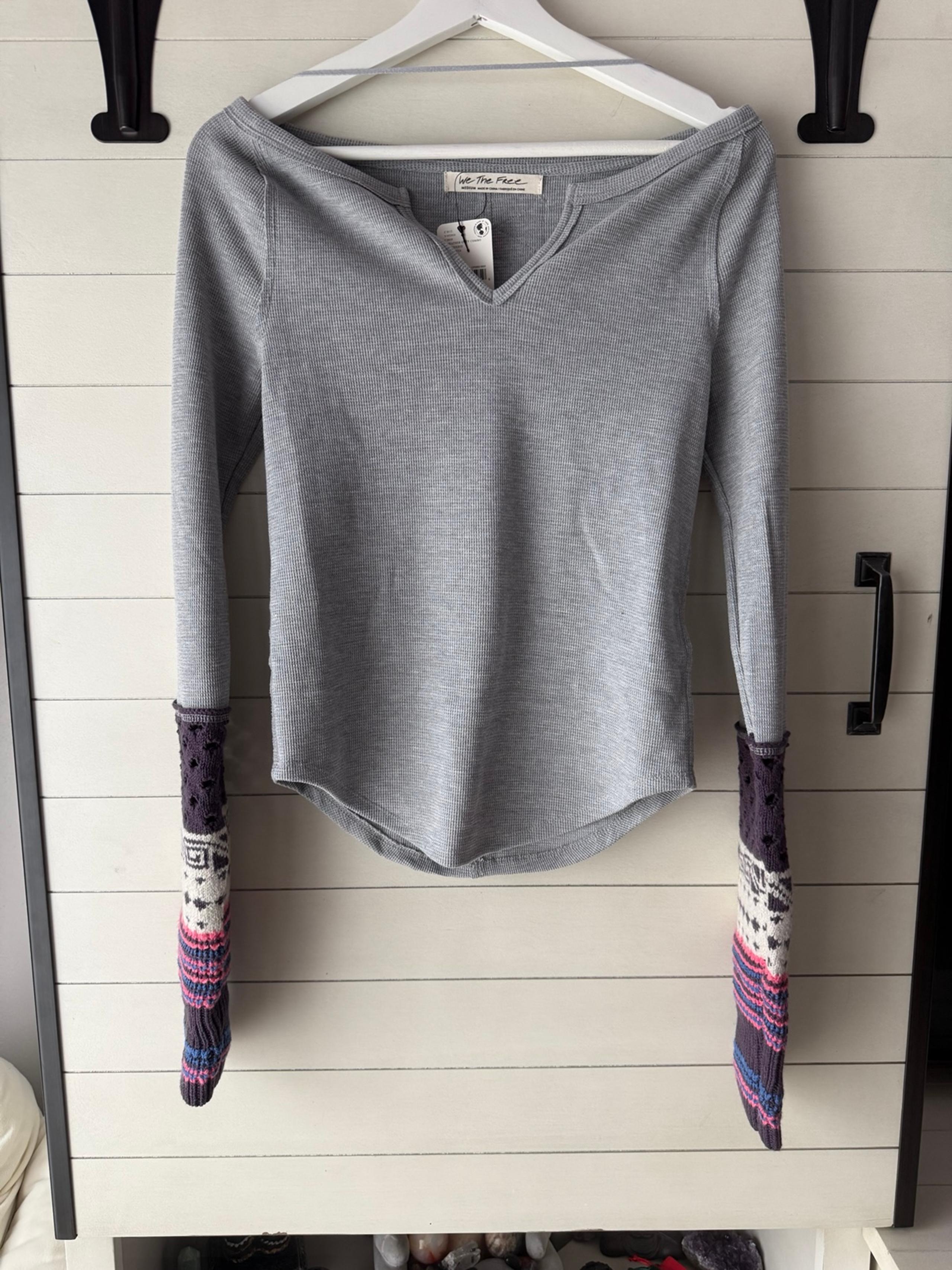 We The Free Cozy Craft Cuff in Heather Grey Combo
FREE PEOPLE - Medium
