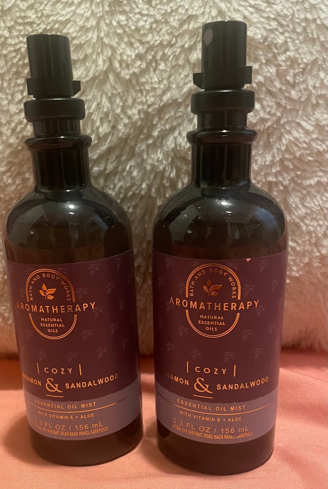 Bath and body works Cinnamon & Sandalwood set