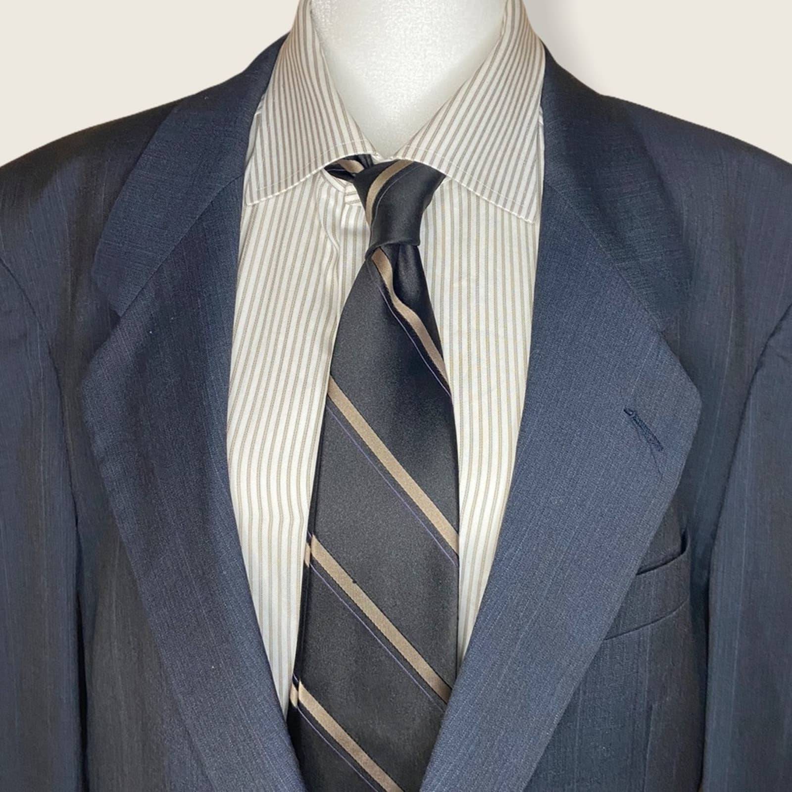 Yves Saint Laurent Striped Tie