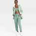 Women's Bonded Rain Jacket - All in Motion Fern Green M