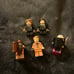 LOT OF 11 RARE LEGO MEN AND THERE ATTACHMENTS