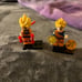 LOT OF 11 RARE LEGO MEN AND THERE ATTACHMENTS