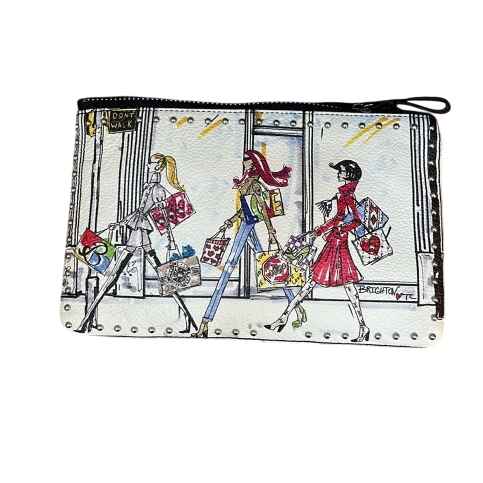 Brighton Downtown Girls Collectables Allure Medium cross body bag/ clutch NWOT