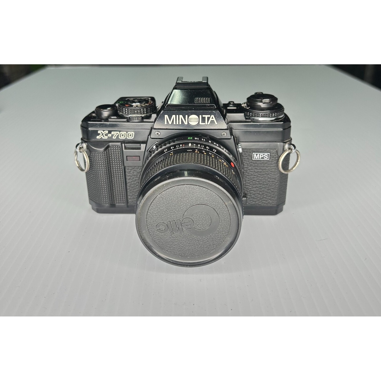 Minolta X-700 MPS 35mm SLR Film Camera Black with 28 mm f/2.8 Lens Japan Made