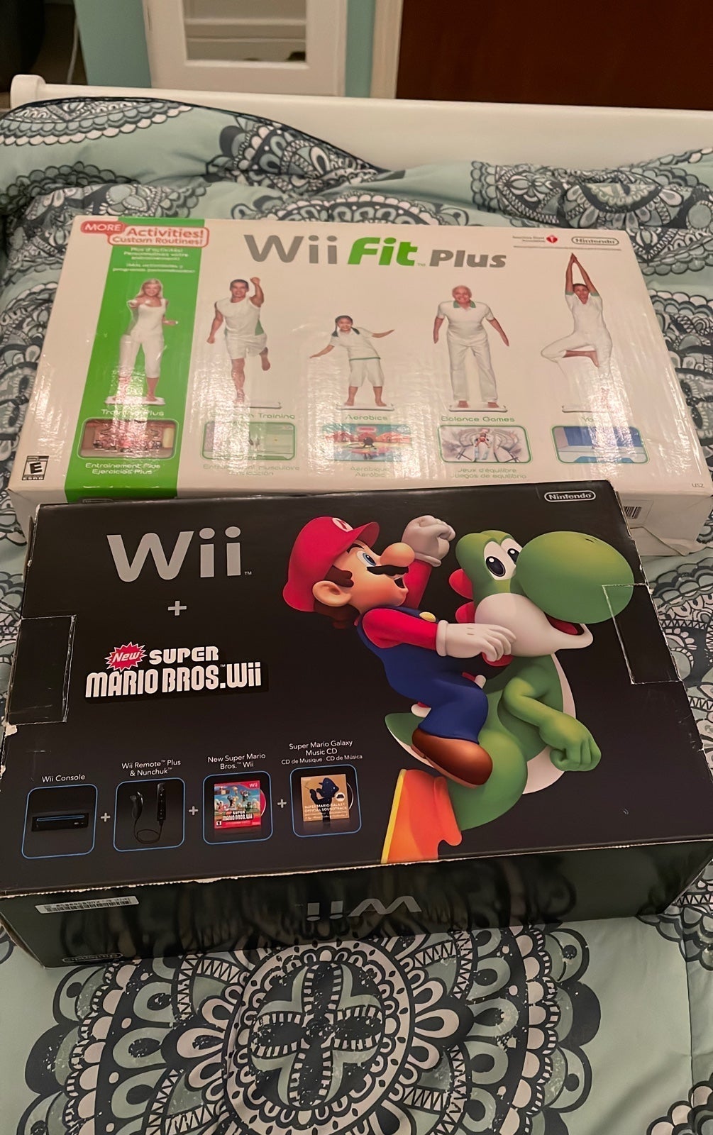 Wii and wii fit plus and 4 games!!