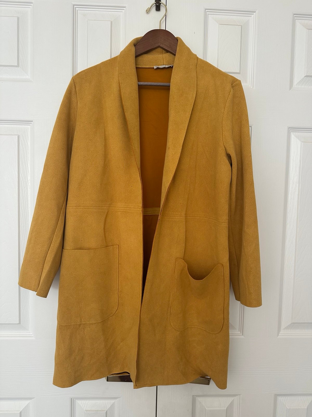 Zara Yellow Trench Coat