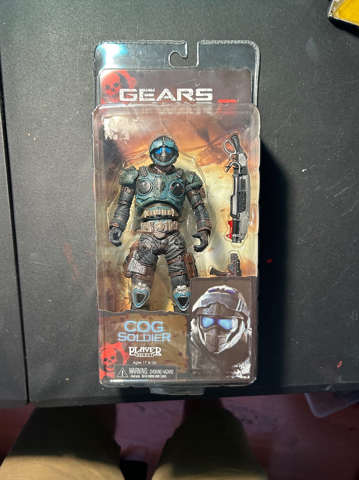 Gears of war cog soldier action figure deals