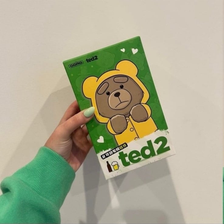 Popmart Ted 2 pendant/keychain sealed blind box!