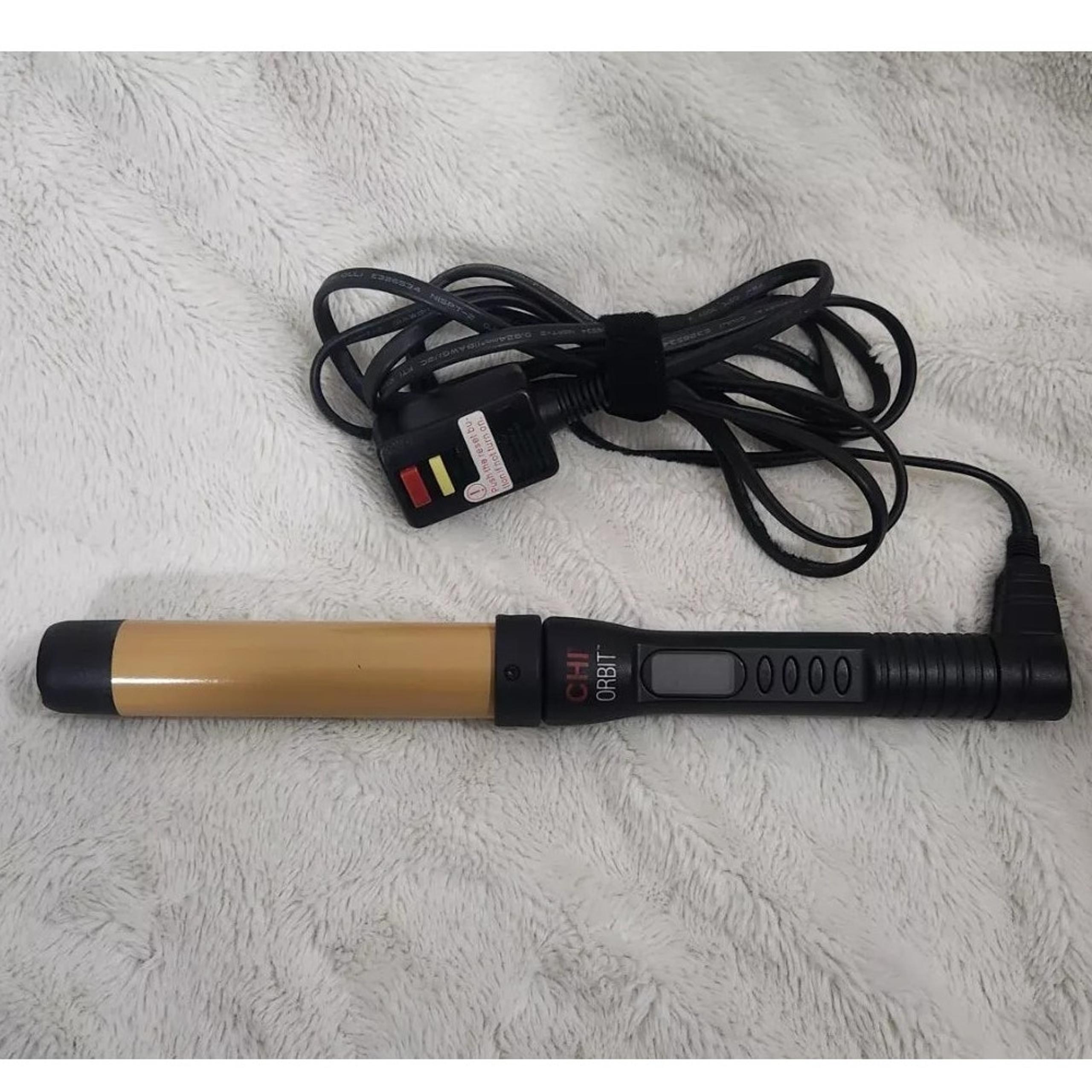 CHI Orbit Digital Ceramic Curler GF5081 One Inch Curling Iron Ceramic TESTED