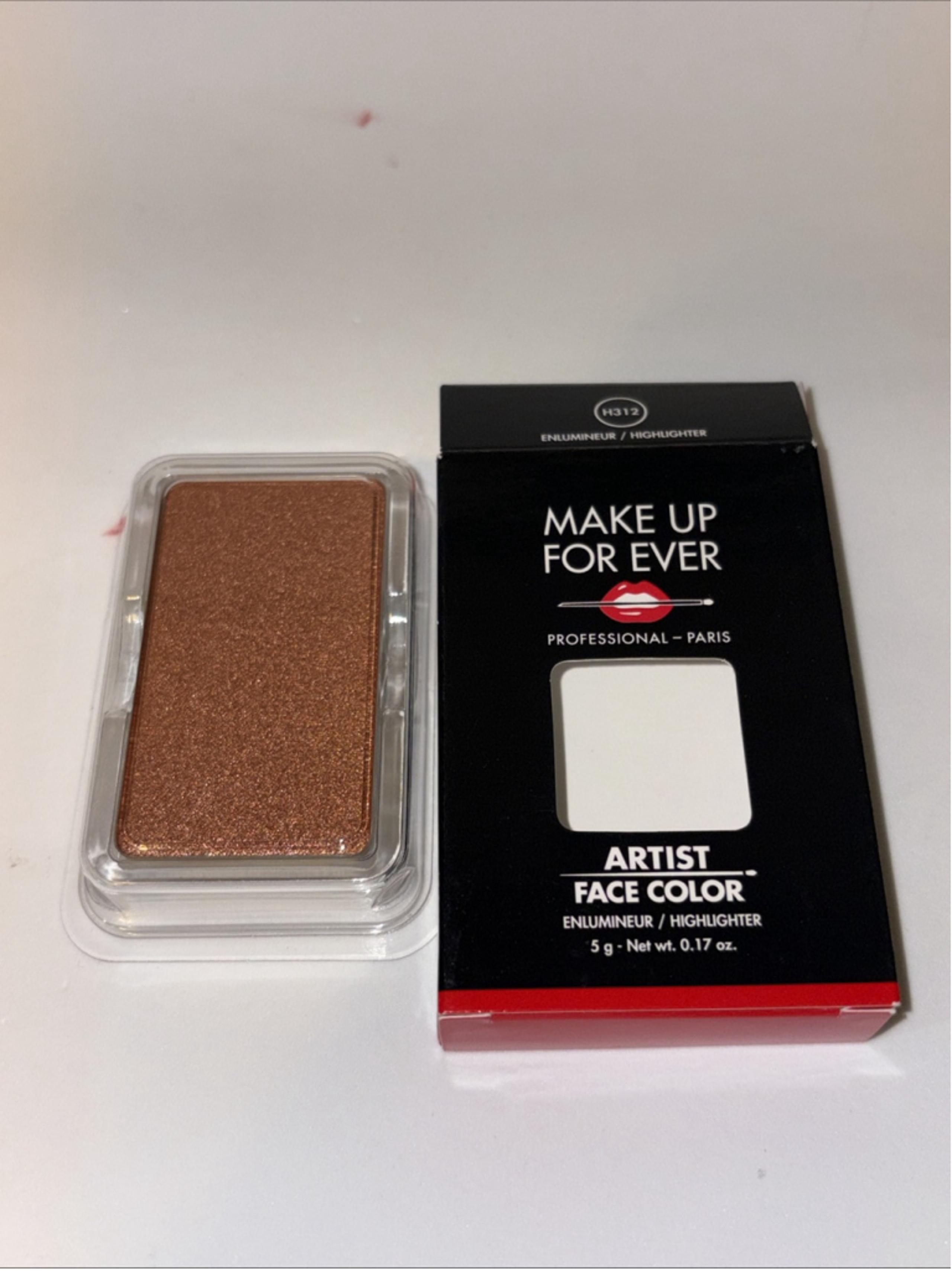 Make Up For Ever Professional Paris Artist Face Highlighter H312 Only Refill new
