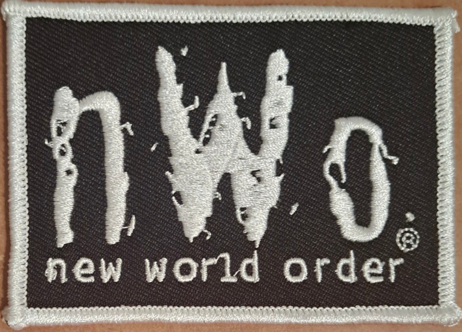 New World Order nWo embroidered Iron on patch 6 ct.