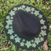 Black Rhinestone Star Handmade Western Fedora Hat