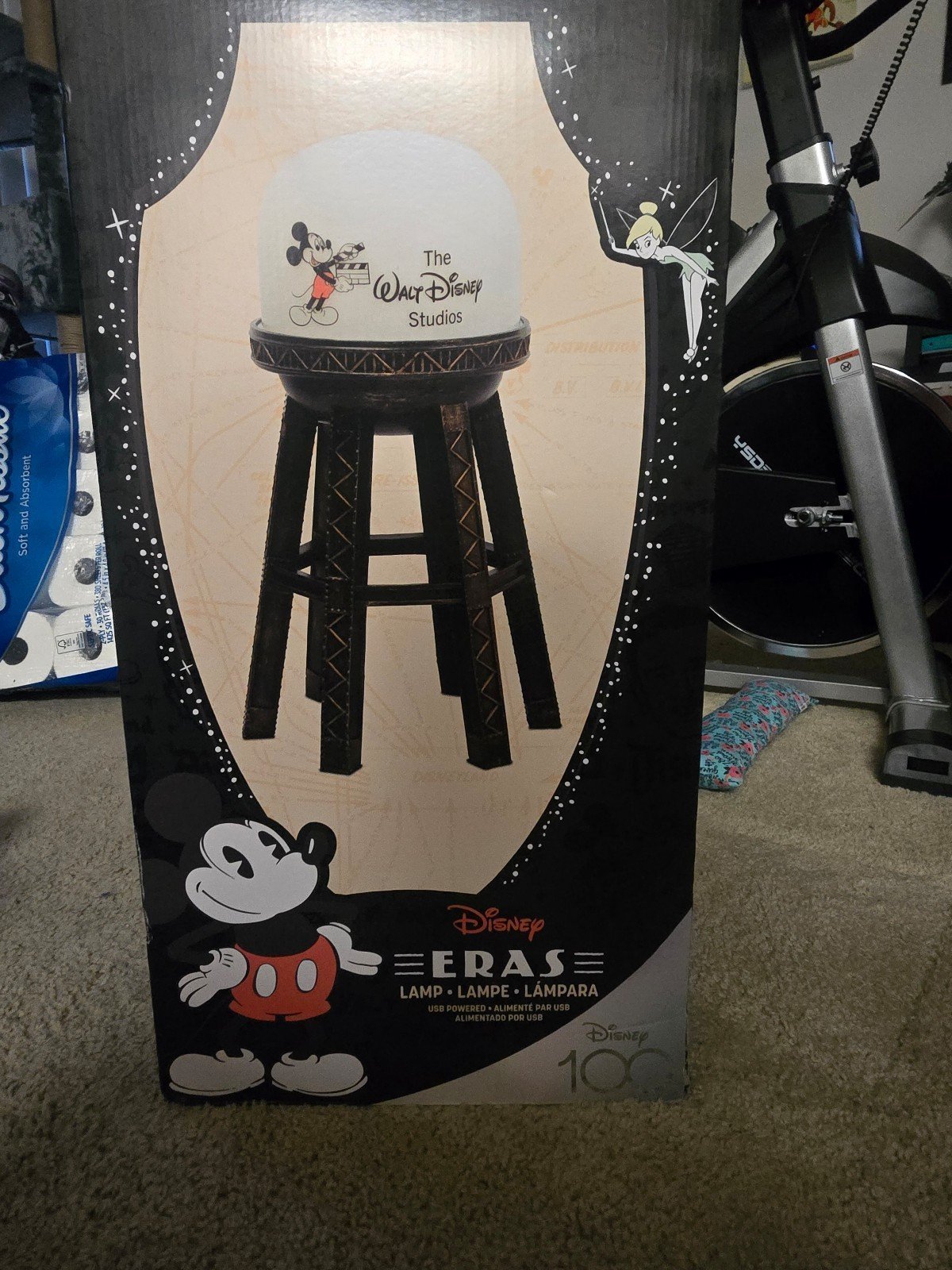 The Disney Eras Walt Disney Studios Water Tower Lamp New, Free Shipping