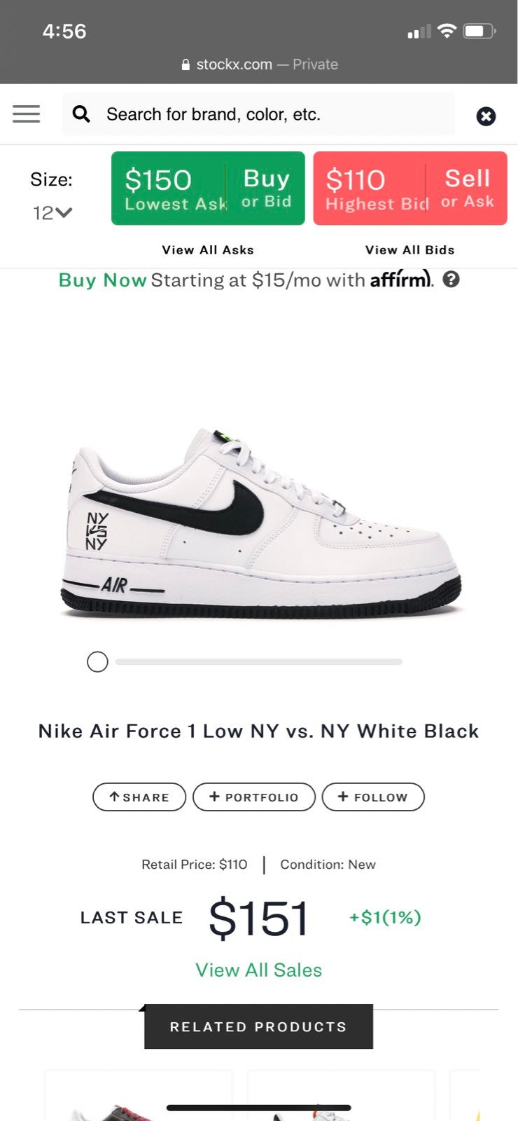 Nike Air Force 1 '07 LV8