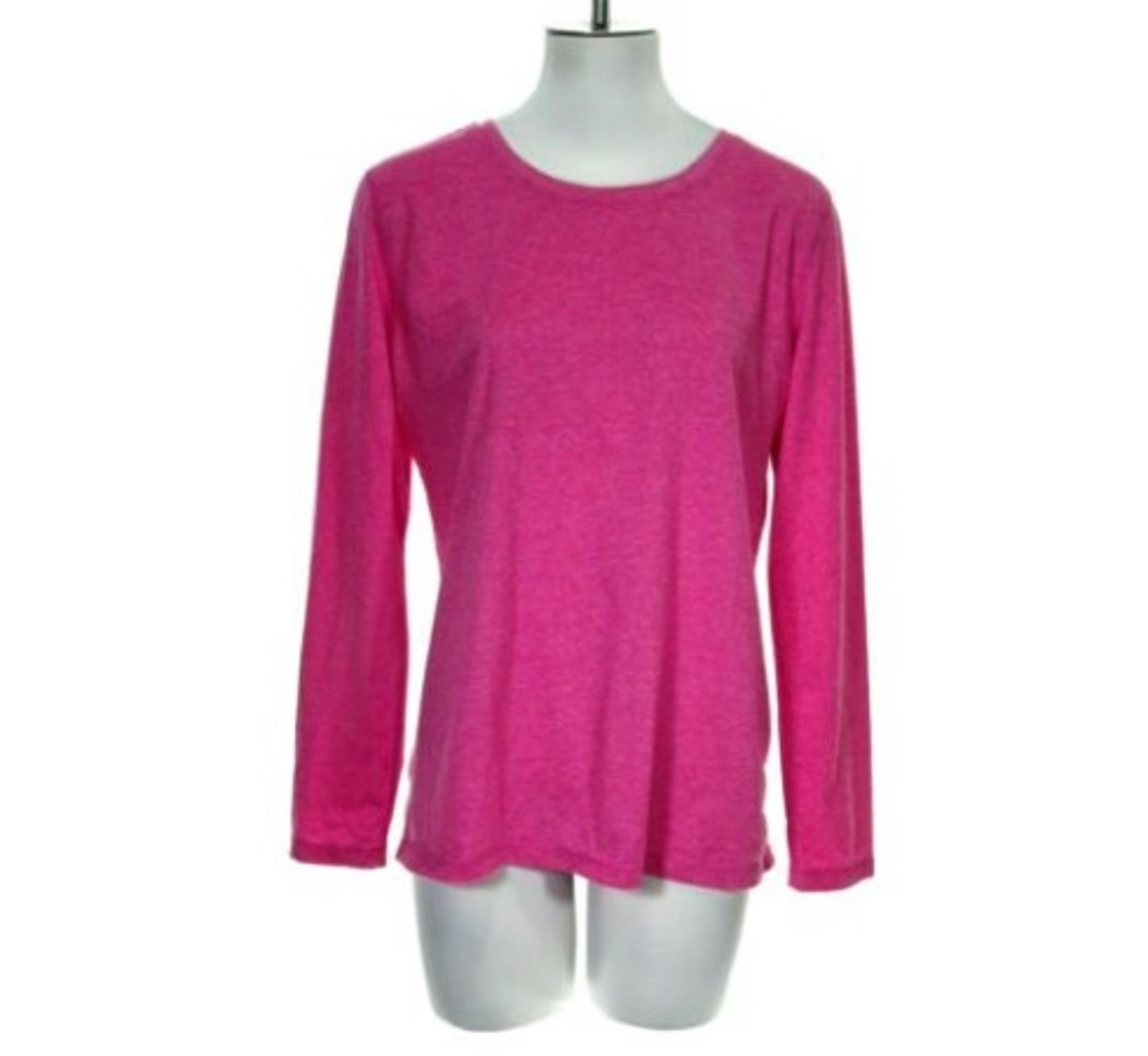 Danskin Now Women Large Pink Loose Top