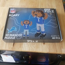 3D NFL puzzle Detroit Lions