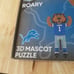 3D NFL puzzle Detroit Lions
