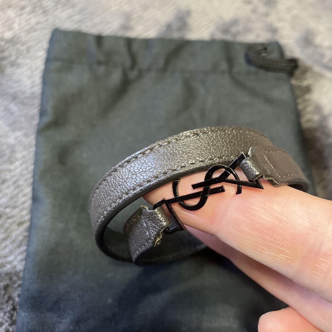 Saint Laurent Gold Bracelets | Mercari