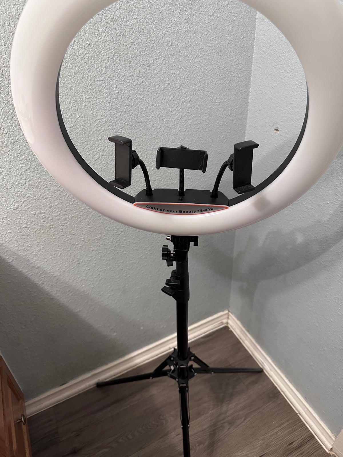 LED Ring Light with Adjustable Tripod Stand