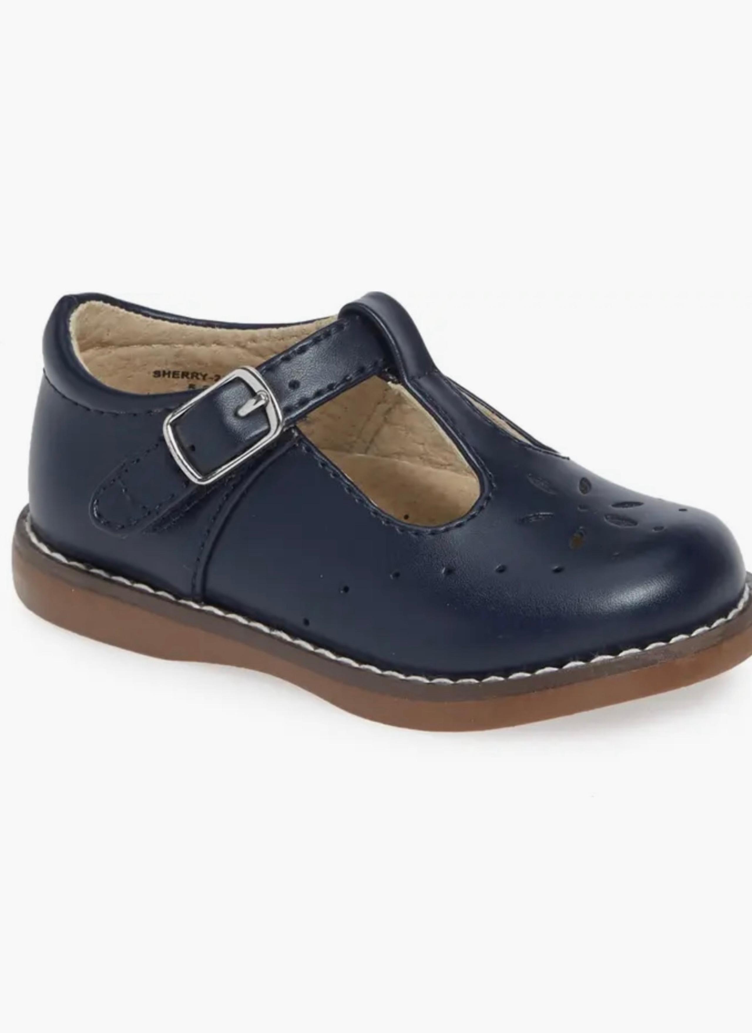 Footmates Sherry Mary Jane Little Girl Shoes Size 1Y Wide