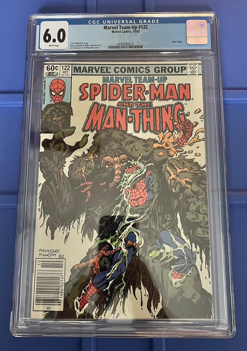 Marvel Comics: Marvel Team-Up #122 CGC 6.0 Featuring Spider-Man & Man-Thing