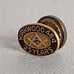 Vintage 10K Gold Filled Kirkwood 484 Masonic 25 Years Screw Back Pin