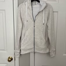 Lululemon scruba hoodie light cotton fleece size 10