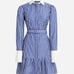 NEW WITH TAGS J.CREW Tiered Shirtdress In Cotton Poplin - 0