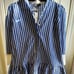 NEW WITH TAGS J.CREW Tiered Shirtdress In Cotton Poplin - 0