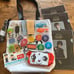 L'Arc-en-Ciel Bag and Pouch Set