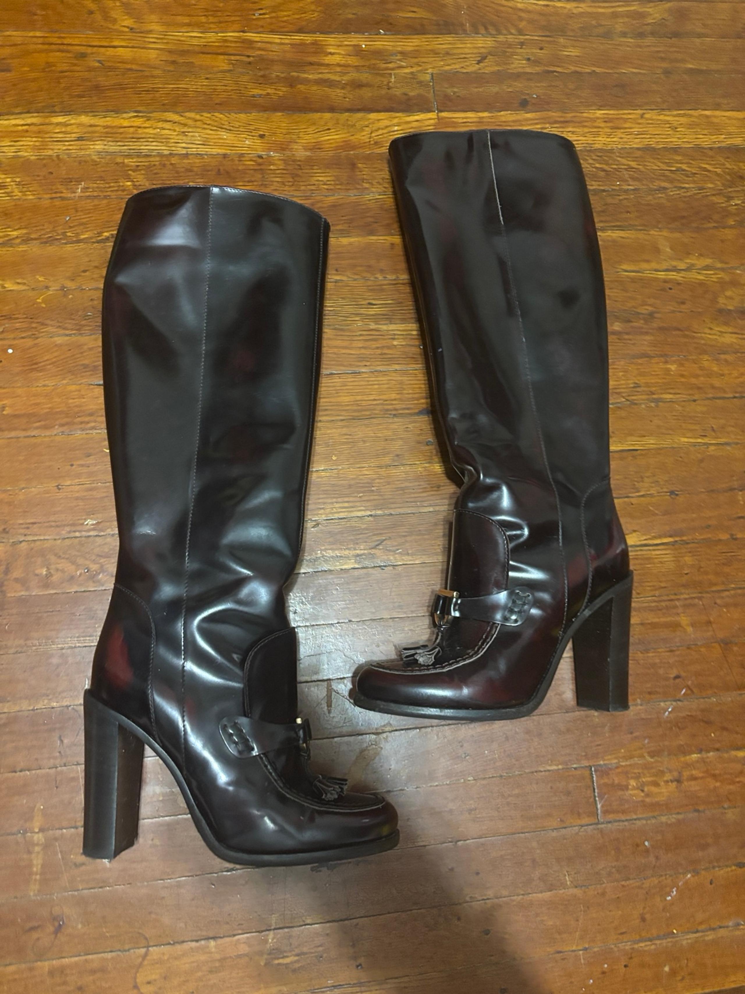 Salvatore ferragamo boots