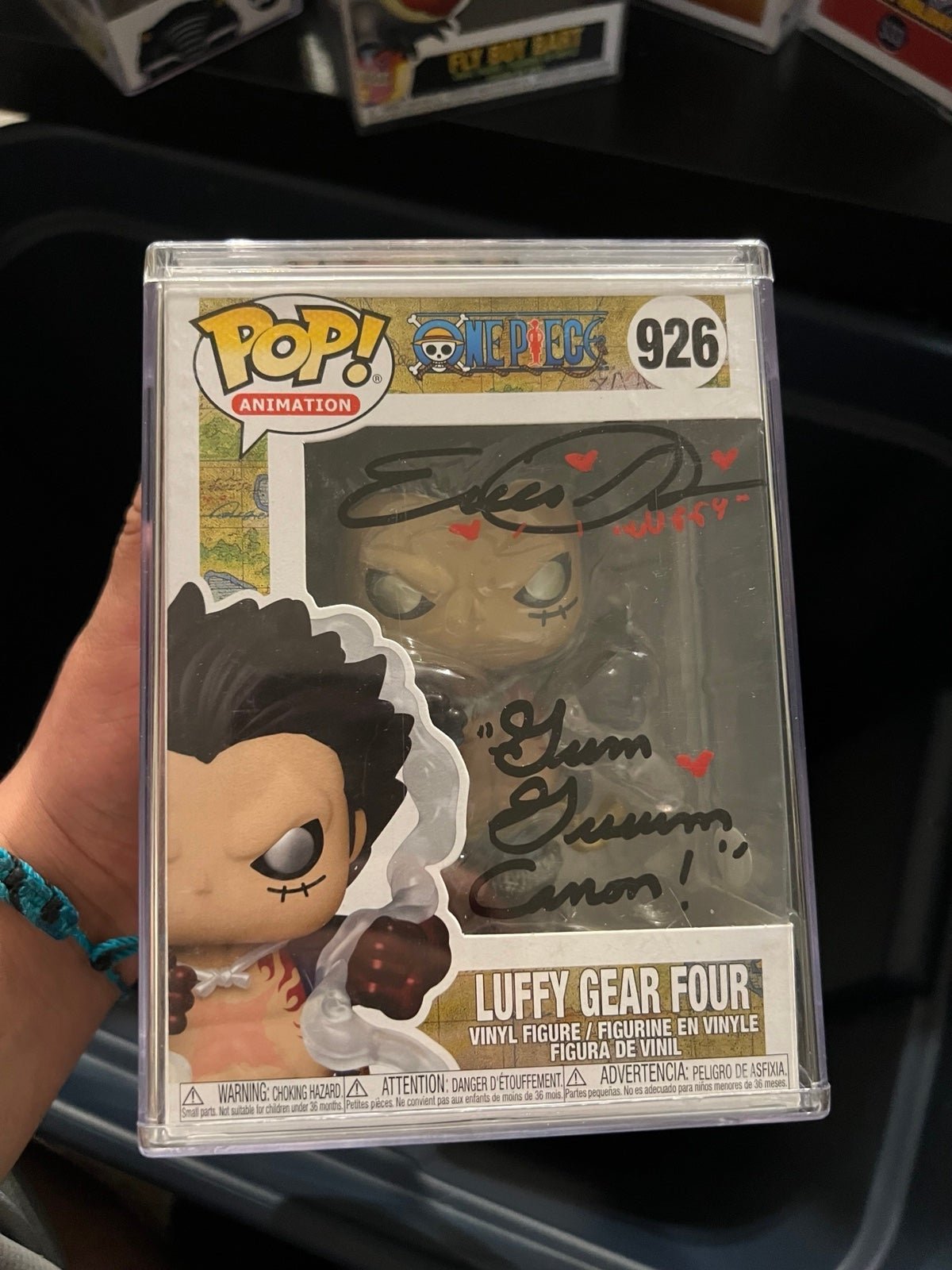 One Piece Luffy Gear 4 Signed