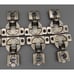 10 Grass 108 Degree 1/4 Overlay Soft Close Hinge ROK #G04429A-15 No Screws