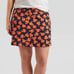 NWT Title Nine Women's Dream Golf Skort 50s Floral Buttah Navy/Orange Size Large